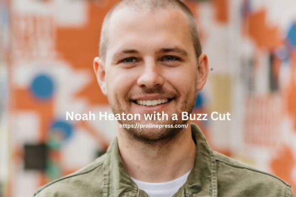 Noah Heaton with a Buzz Cut