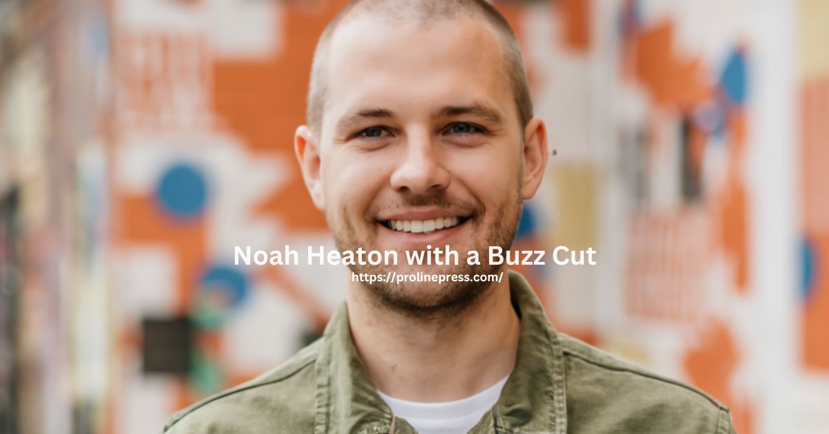 Noah Heaton with a Buzz Cut