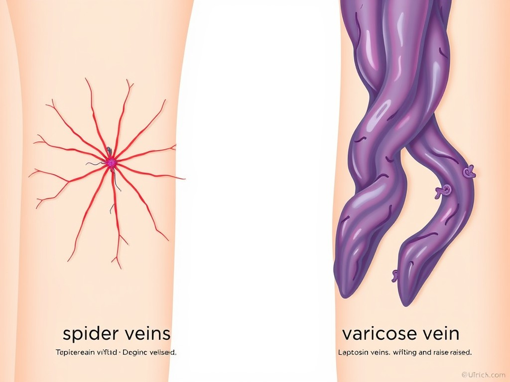 Understanding the Difference Between Spider Veins and Varicose Veins